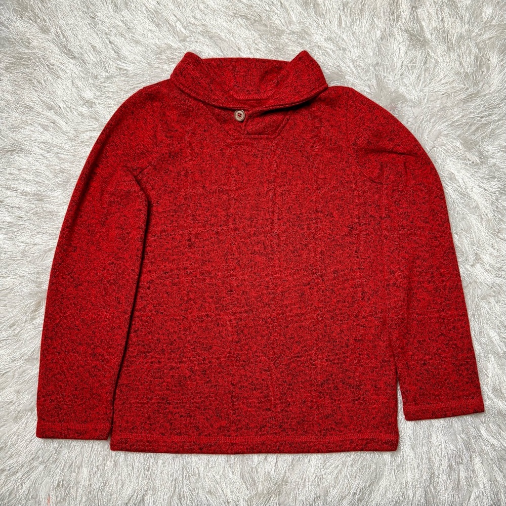 Jumping Beans Size 8 Vibrant Red Sweater